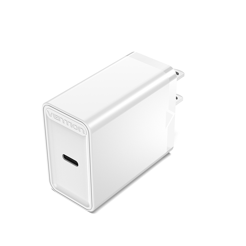 Cargador Carga Rápida 30W Vention USB C Para Iphone Samsung_0