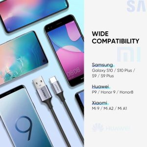 Cable Usb C A Usb A Ugreen Carga Rápida 3a Qc 3.0 480mbps 1m_3