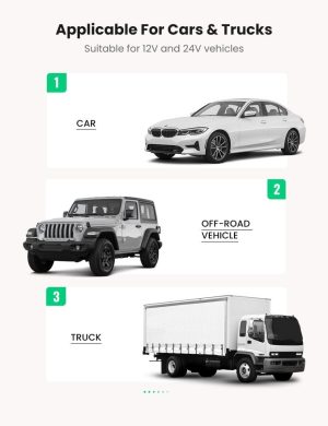 Cargador Carga Rápida De Auto Ugreen Usb Dual Qc 3.0 36w_6