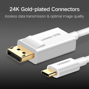 Cable Ugreen Usb C A Displayport Dp Macho-macho 4k 1.5 M_3