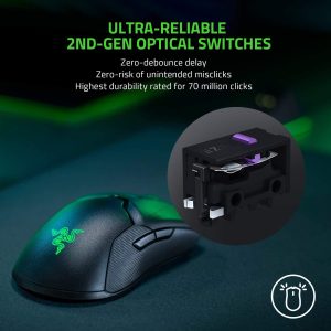 Mouse Gamer Recargable Razer Viper Ultimate C/ Dock De Carga_4