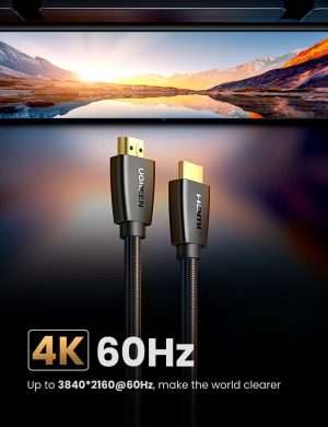 Cable Hdmi 2.0 Ugreen 4k 60hz Uhd Alta Velocidad 18 Gbps 2m_1