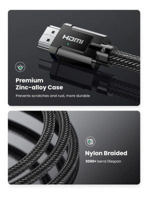 Cable Hdmi 2.1 Ugreen 8k 60hz Full Hd 4k 120hz Hdr Gaming 2m_4