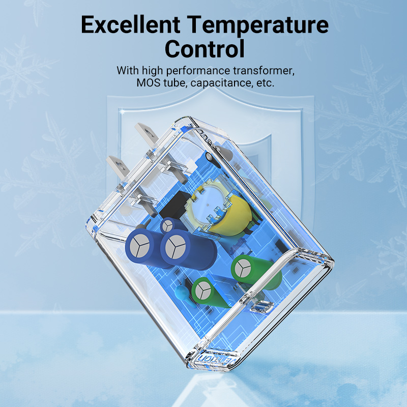 Cargador Carga Rápida 20W Vention USB C Para Iphone Samsung_7