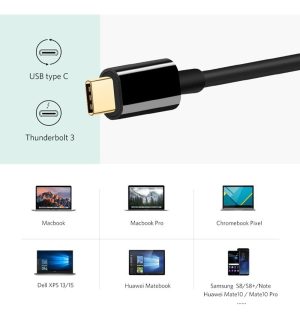 Adaptador Ugreen Usb C A Hdmi 4k + Vga Con Power Delivery_2