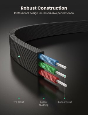 Cable Audio Aux Ugreen Jack 3.5mm 3.5mm Estereo Angulo Recto_5