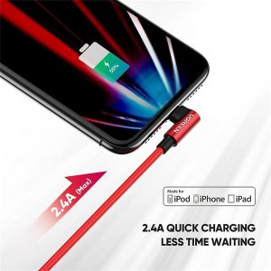 Cable Carga Rápida Ugreen Usb A Lightning Para iPhone En L_1