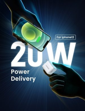 Ugreen Mini Cargador Usb-c Carga Rápida 20w Pd. Blanco_1