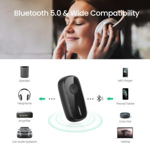 Ugreen Adaptador Transmisor Audio Bluetooth 5.0 Aux 3.5mm_3