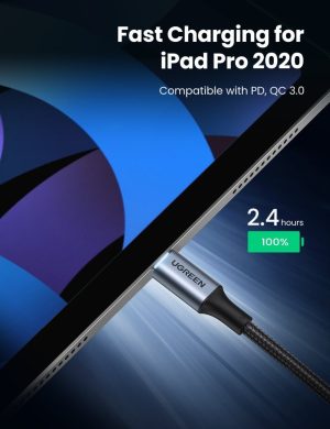 Cable Ugreen Usb C Carga Rápida 5 A 100 W Pd 480 Mbps 2m_2
