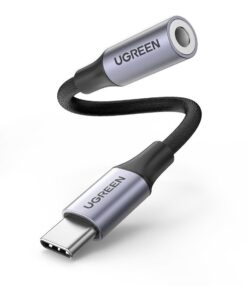 Cable Ugreen Audio Aux 3.5mm Hembra A Usb Tipo C Macho 10cm_0