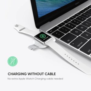 Ugreen Cargador Inalámbrico Usb Para Apple Watch Mfi Blanco_2