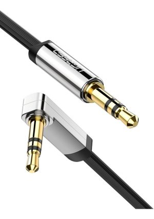 Cable Audio Aux Ugreen Jack 3.5mm 3.5mm Estereo Angulo Recto_0