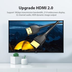 Cable Hdmi 2.0 Certificado Ultra Liviano 4k Hdr 1 Mt Vention_7