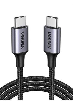 Cable Usb C Ugreen Carga Rápida 3a 60 W 480 Mbps Trenzado 1m_0