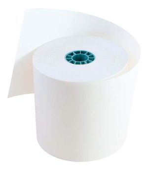 Caja 50 Piezas Papel Rollo Térmico 80x70 Mm Centro Panal_3