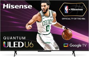 Smart Tv Hisense 55u6h Uled Qhd 55 Pulgadas Google Tv 60 Hz_4