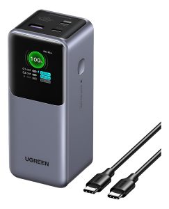 Power Bank 20000mah 130w Ugreen Nexode Carga Rápida 3puertos_0