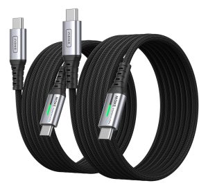 Cable Usb C 240w Turbo Carga Rápida Iniu 2m Para Mac Samsung_7