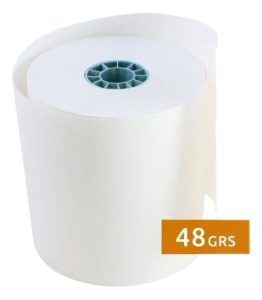 Roltec Rollo Térmico 80mm 67metros 48gr Caja 50pz Impresora_0