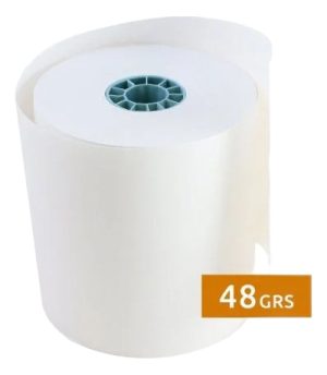 Roltec Rollo Térmico 80mm 67metros 48gr Caja 50pz Impresora_0